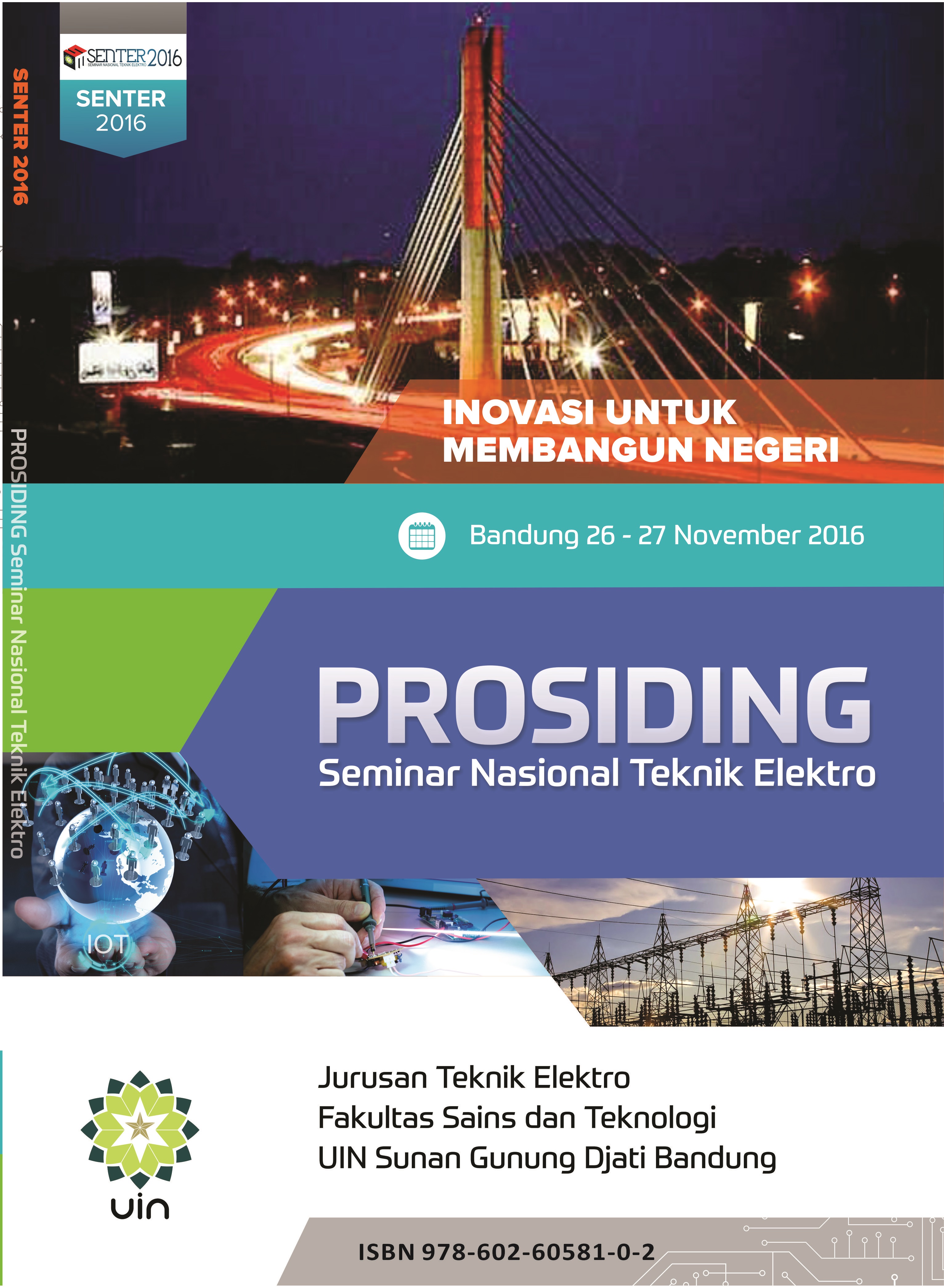 					View Seminar Nasional Teknik Elektro UIN Sunan Gunung Djati Bandung (SENTER 2016)
				